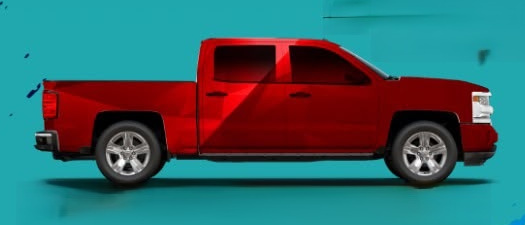 Short bed pickup showing full wrap coverage including roof and bumper